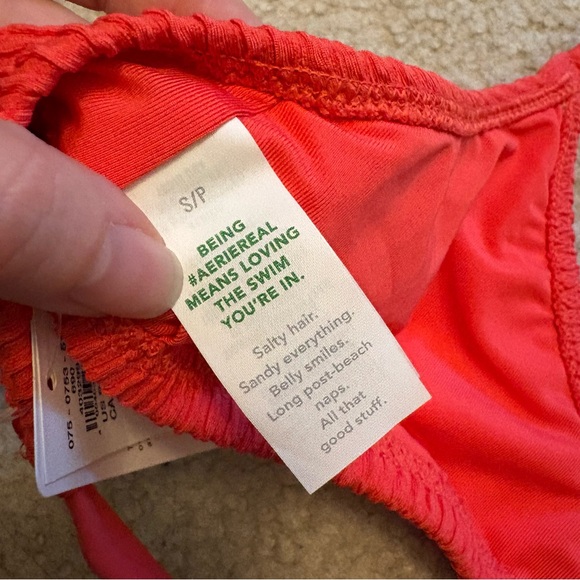 Aerie halter bikini top - size small NWT - Picture 3 of 4